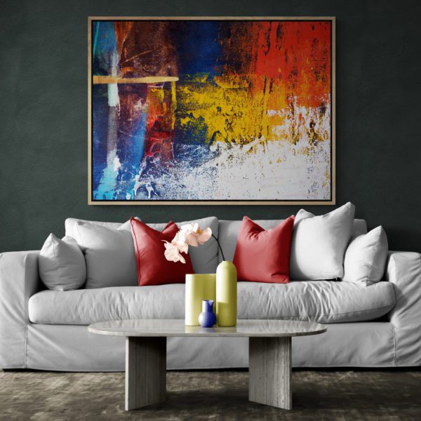 Bright Living Room With Sofa And Coffee Table 13