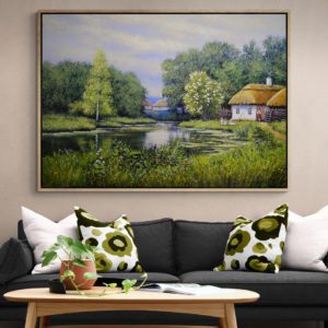 Comfy living room with sofa and coffee table 3