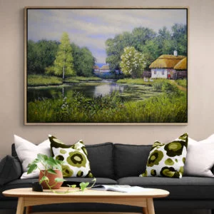 Comfy Living Room With Sofa And Coffee Table 3