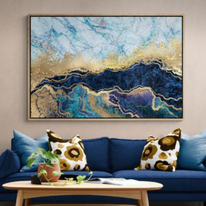 Comfy living room with sofa and coffee table 9