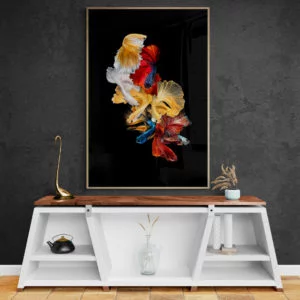 Hallway with modern white cabinet 1