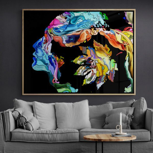 Open Plan Industrial Style Living Room 10