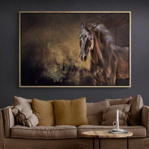 Open plan industrial style living room 2