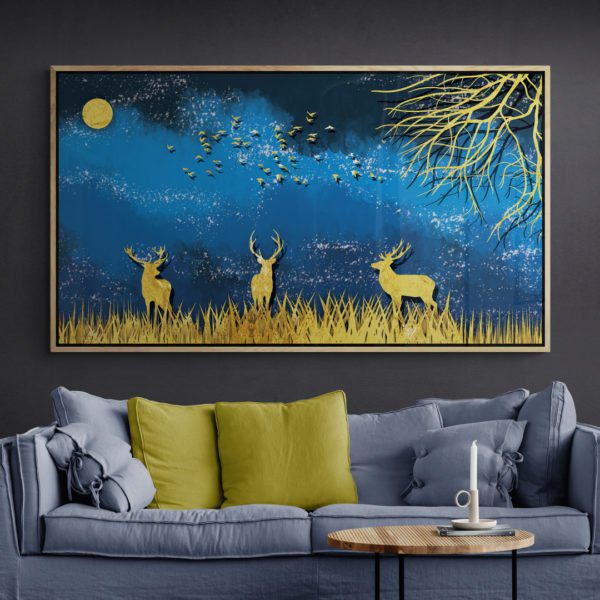 Open Plan Industrial Style Living Room 4