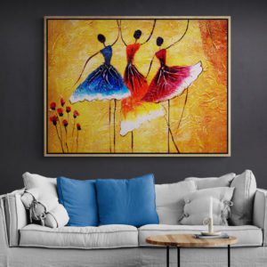 Open Plan Industrial Style Living Room 6