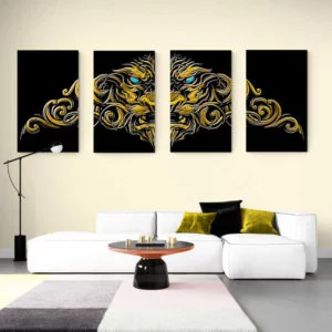 Modern Living Room With Large Colorful Rug 5 Optimized