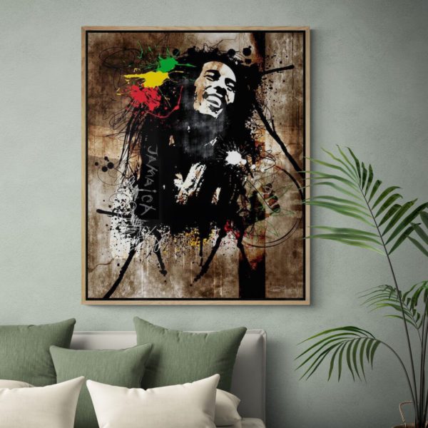 Bedroom With Large Tropical Plant 1