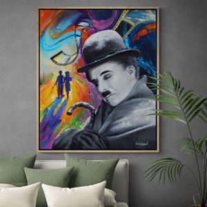 Bedroom with large tropical plant 3