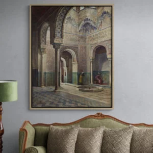 Living Room With Vintage Furnishings