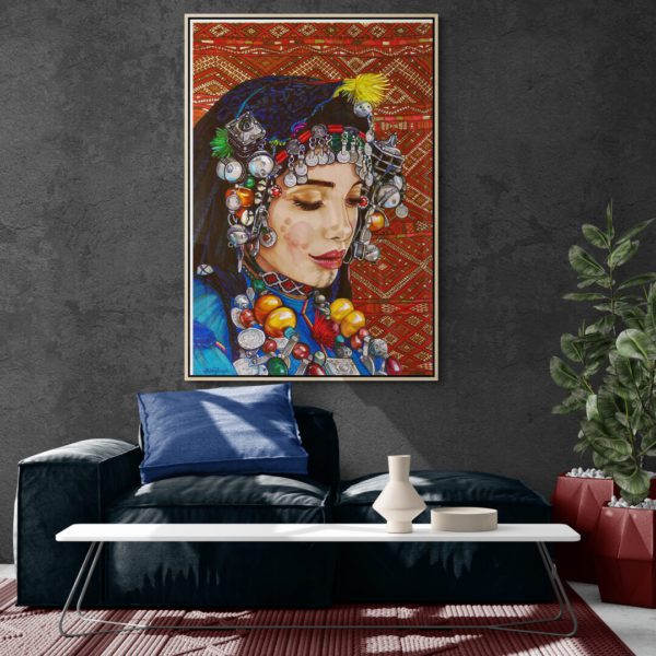 Modern Living Room With Tropical Plants 2