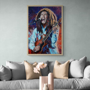 Tableau de Guitariste des étoiles