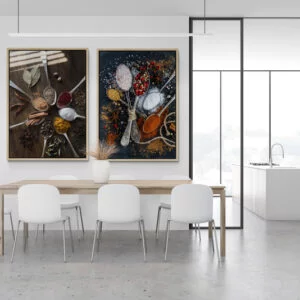 Modern Minimal Dining Room Interior
