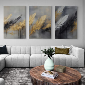 Tableau De Feuilles En Émotion