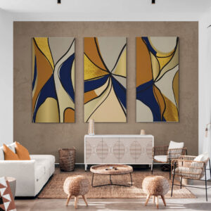 Tableau De Éclats Abstraits