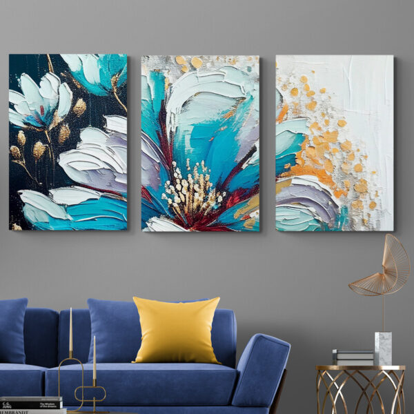 Tableau De Fleurs En Harmonie