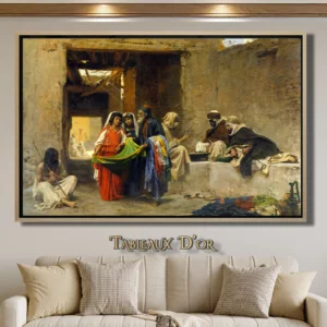 Tableau De Vie Au Souk