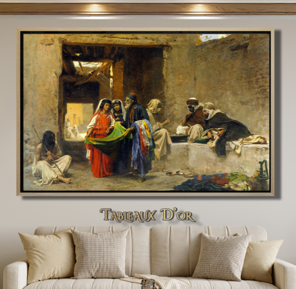 Tableau De Vie Au Souk 1 Tableau De Vie Au Souk