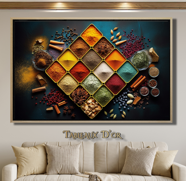 Tableau De Épices En Mosaïque 1 Tableau De Épices En Mosaïque