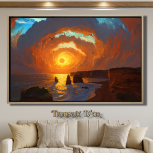 Tableau de Coucher de soleil