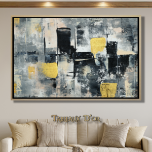 Tableau de Mélodie Urbaine Abstraite