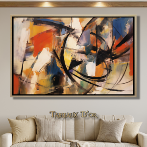 Tableau de Vortex de Couleurs