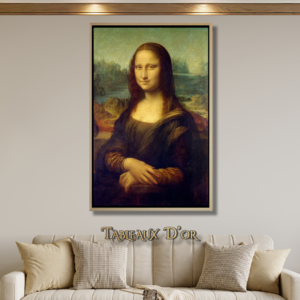 tableau de La Mona Lisa Dissimulée 2025